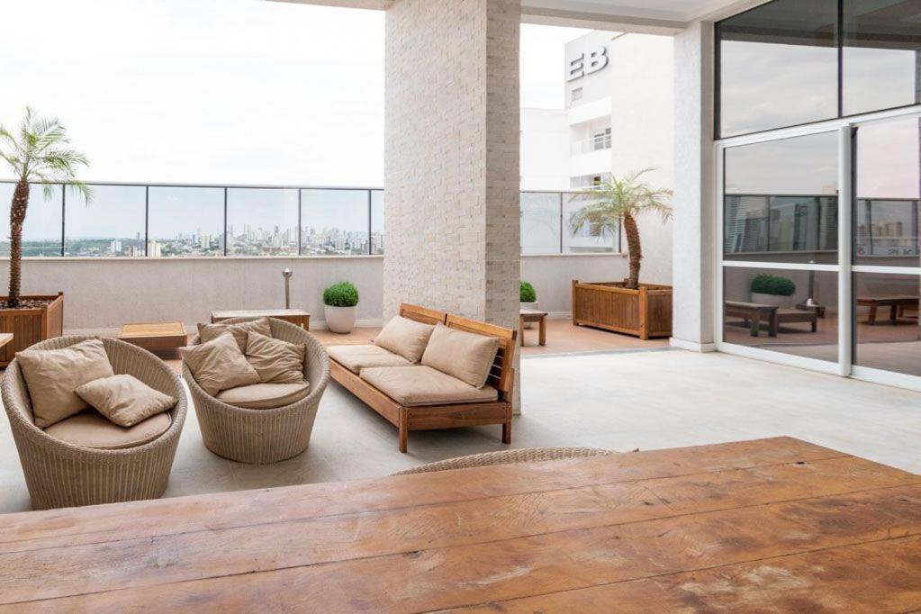 Apartamento 1 Quarto No Edificio Metropolitan Barcelona - Proximo Ao Shopping Flamboyant - Jardim Goias - Mb1504B Goiania Bagian luar foto